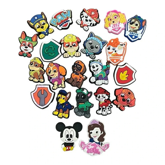 Nickelodeon Bundle‎ Paw Patrol Shoe Charms - Picture 1 of 10